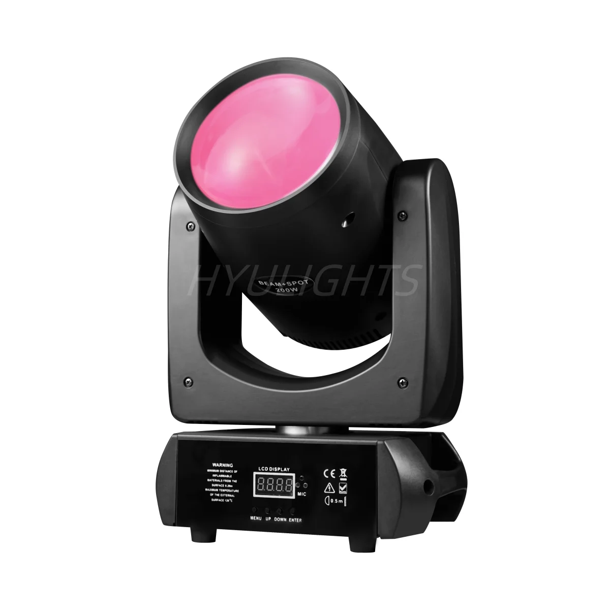 mini led moving head light beam e spot 24 prismas de rotacao 14 gobos 11color wheel dj stage iluminacao 200w 01