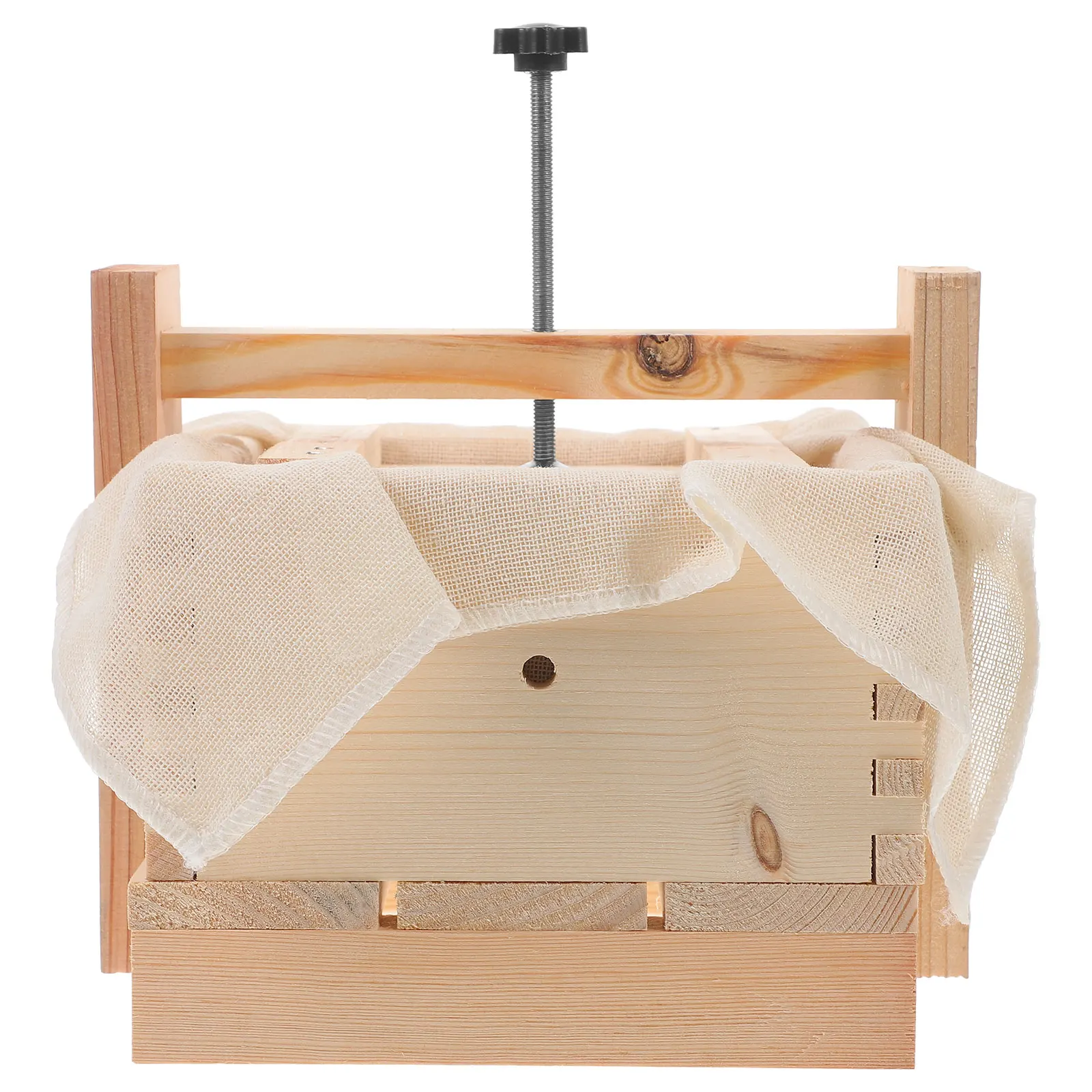 

Mold Home Use Kitchen Tool Bean Curd Maker Pressing Mold Presser Homemade Wooden Tofu Maker DIY Tofu Making Tool