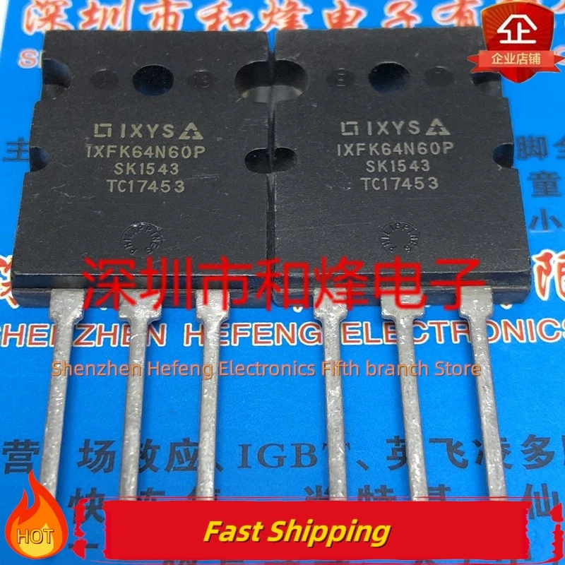 

5PCS-10PCS IXFK64N60P TO-264 600V 64A NEW AND ORIGINAL Quality Can Be Purchased