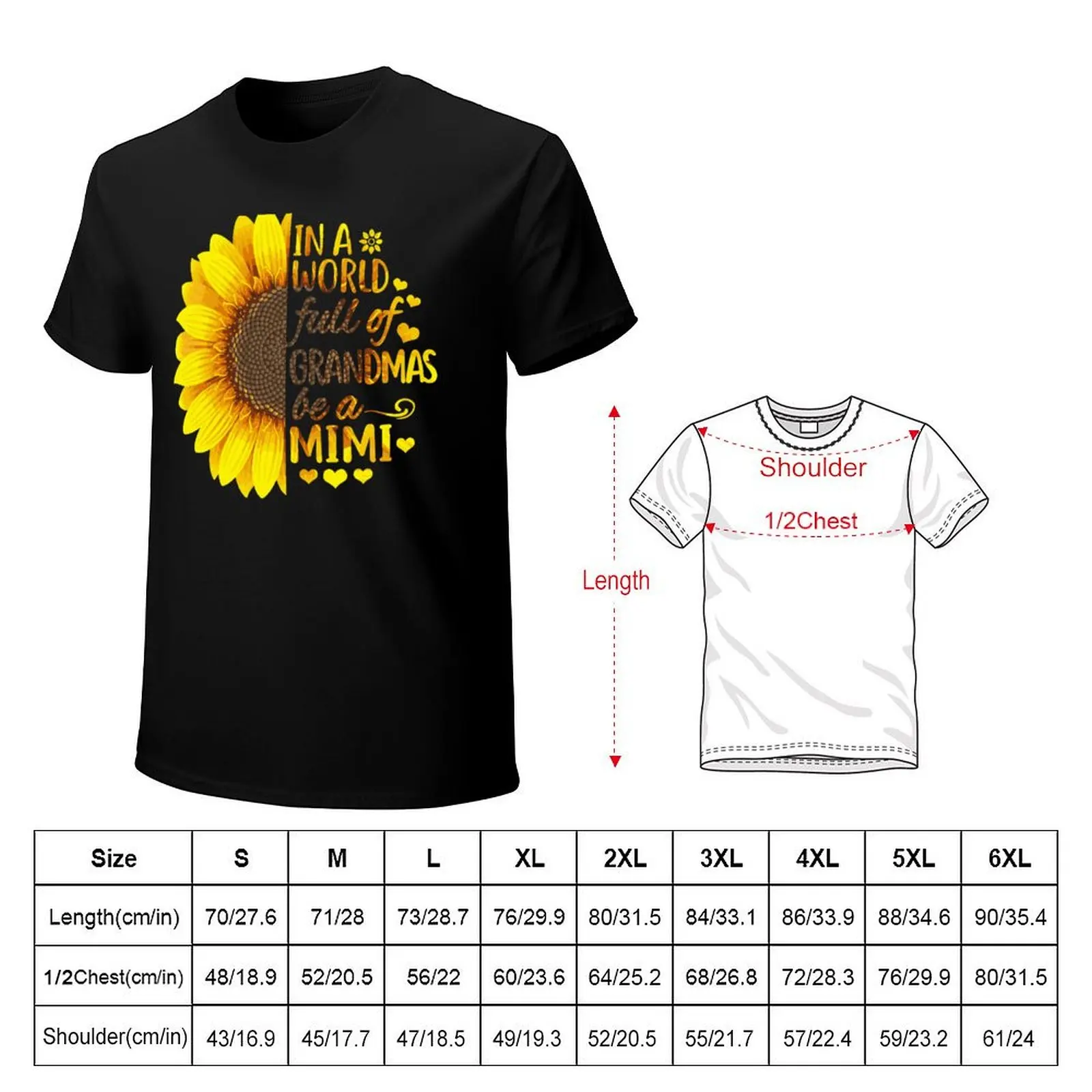 In a world full of Grandmas be a Mimi shirt T-Shirt man t shirt luxury T-Shirt