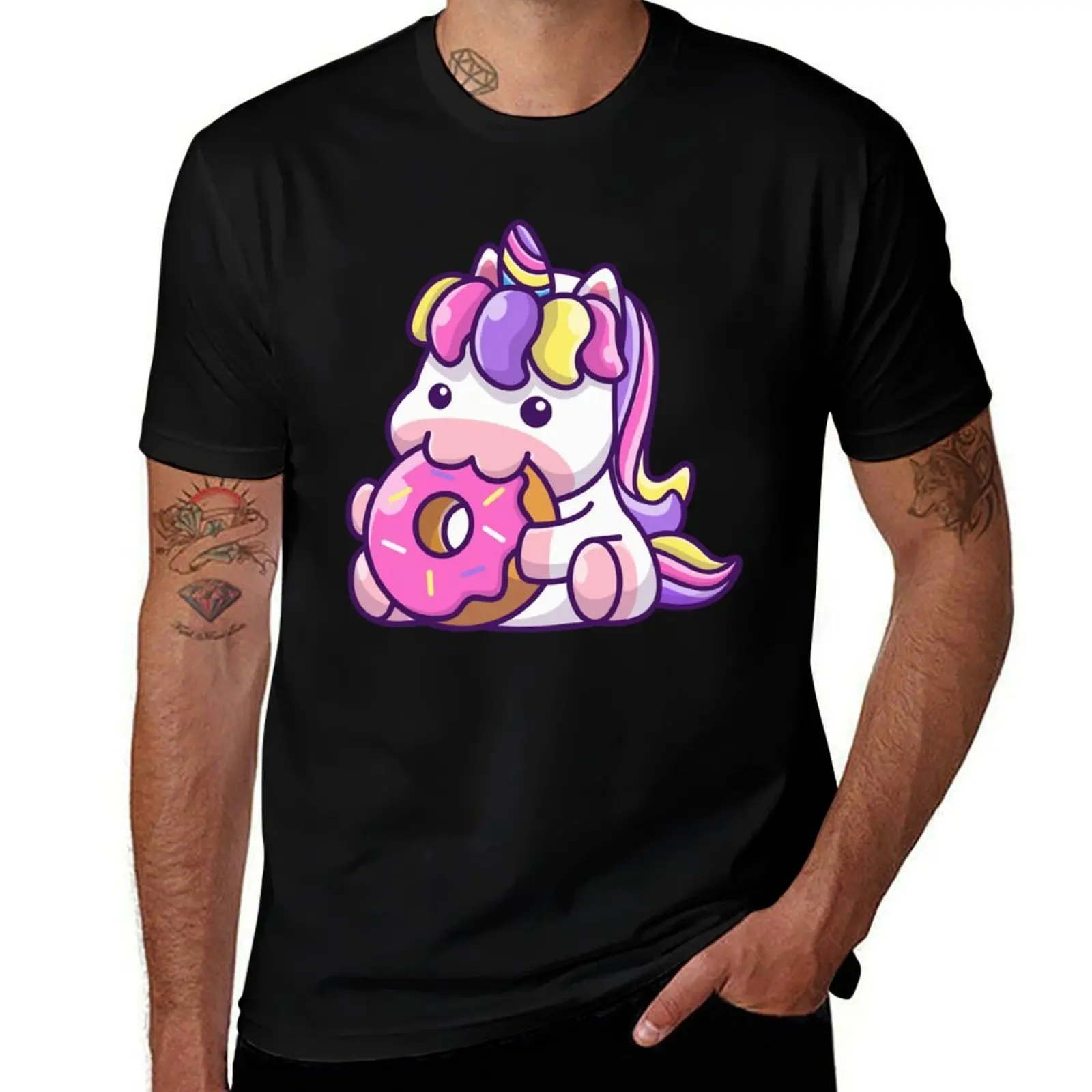 The cutest Unicorn T-Shirt t shirts for man cotton T-Shirt