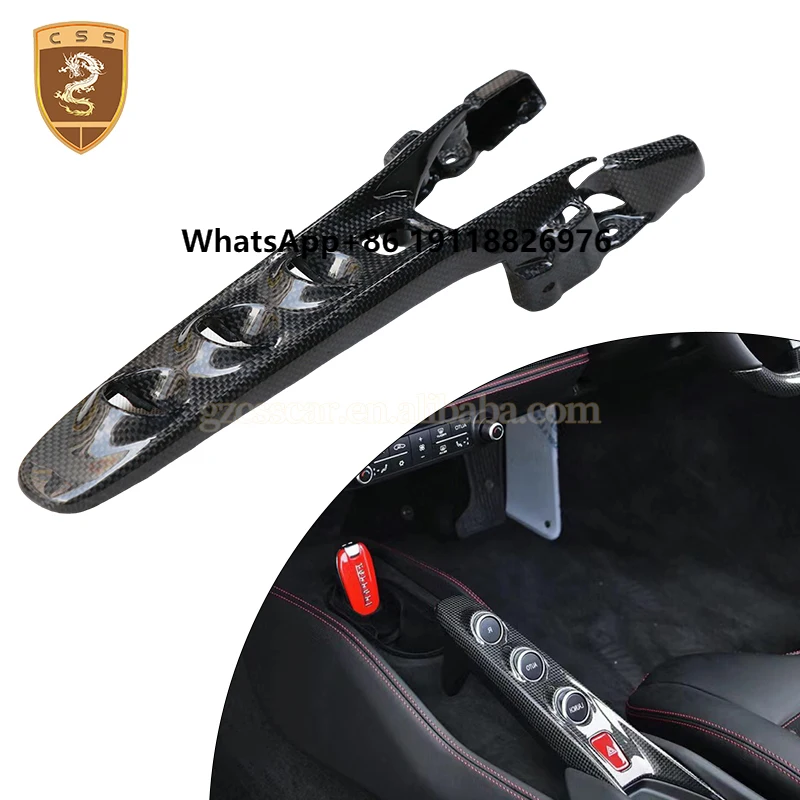 

Ferrari F8 Dry Carbon Fiber Interior Accessories Left Right Center Console Cover Trim