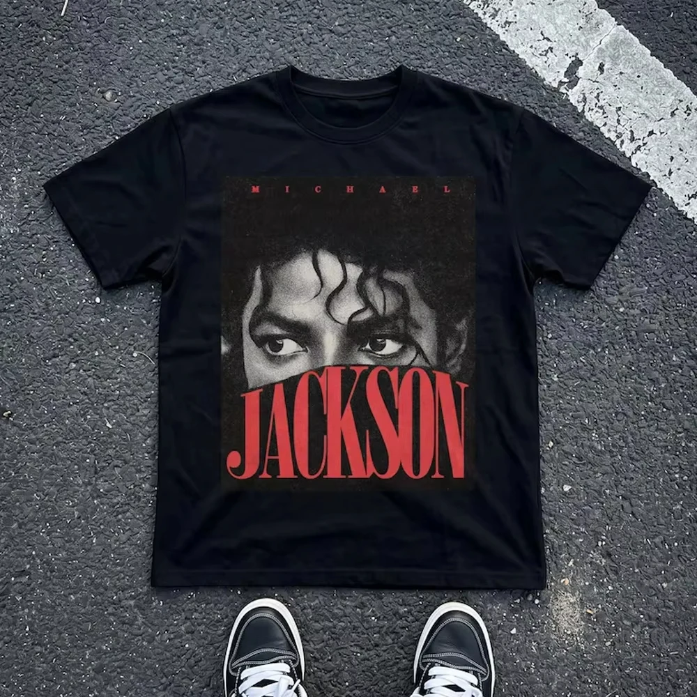 Dangerous Michael Jackson Graphic T-Shirt Cotton Men Women Streetwear Tee