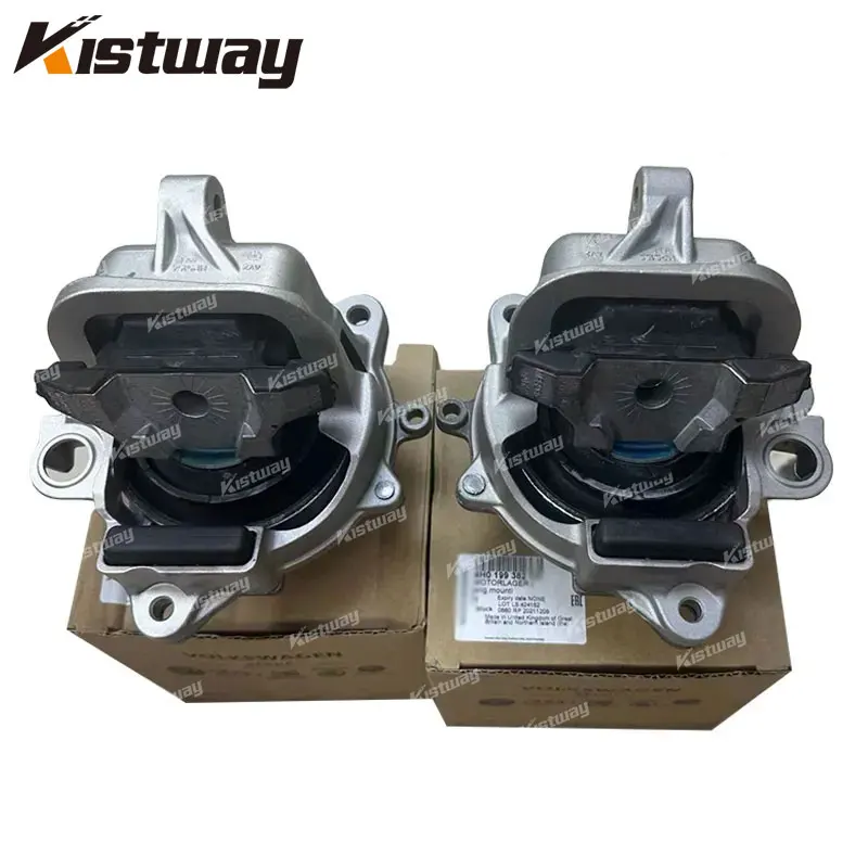 2PCS Original Engine Mount For Audi A8 D4 S8 Quattro 6.3L W12 4H0199381CD 4G0199382CD 4H0199381CF 4H0199382CF