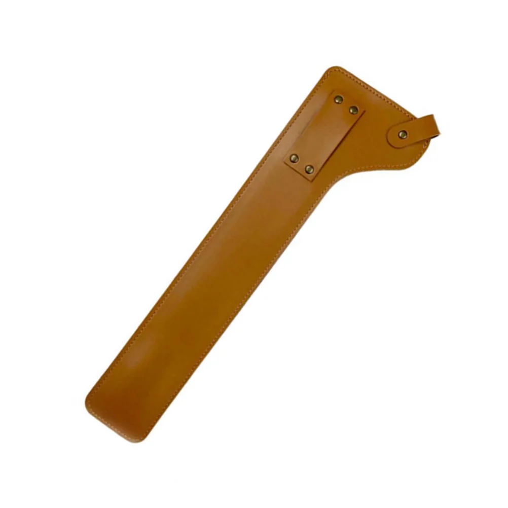 

1Pcs Fire Tongs Protective Cover Brown Compact Lightweight Portable Outdoor Picnic Camping Storage Bag