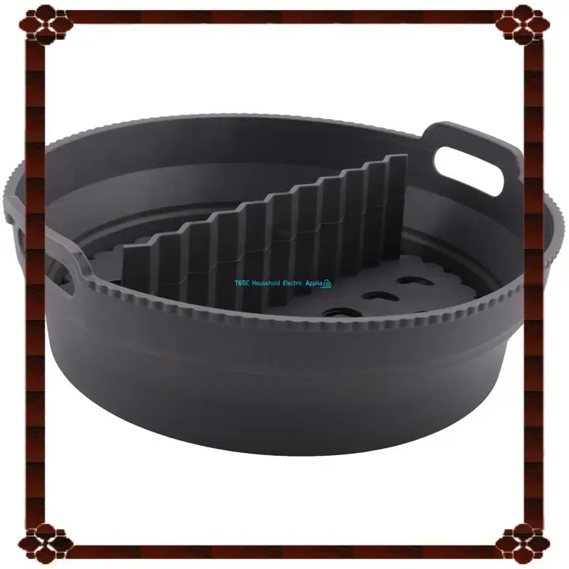 Air Fryer Liner Divider & Heat Resistant Mitts Reusable Air Fryer Accessories Non-Stick