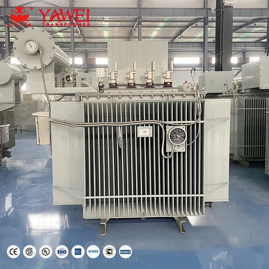 Oil Immersed Power Transformer S11 Type Transformer Oil Change   Electricity Transformer 10KV 50KVA