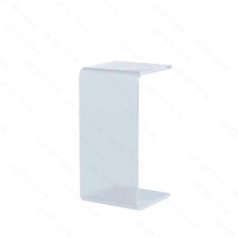 Multi-Scene Acrylic Side Table - Modern Minimalist Sofa End Table for Living Room, Bedroom & Bay Window