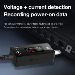 KWS-DC28 TFT Color Screen DC Interface Tester Voltage Current Meter Volt Detector Ammeter Cell Phone Charging Testing Device