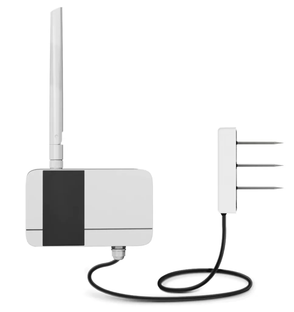 In stock New LoRaWAN Wireless Soil Temperature Moisture EC Sensor 4-20mA 0-2V RS485 Robust Simple Temperature Moisture Soil Sens