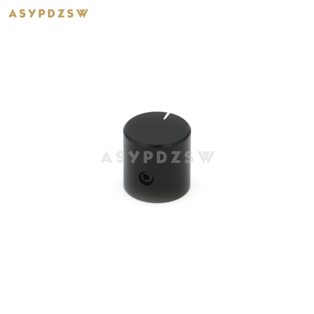 1 PCS 15*15mm Amplifier Volume potentiometer Aluminum knob Matte Silver/Black (Optional)