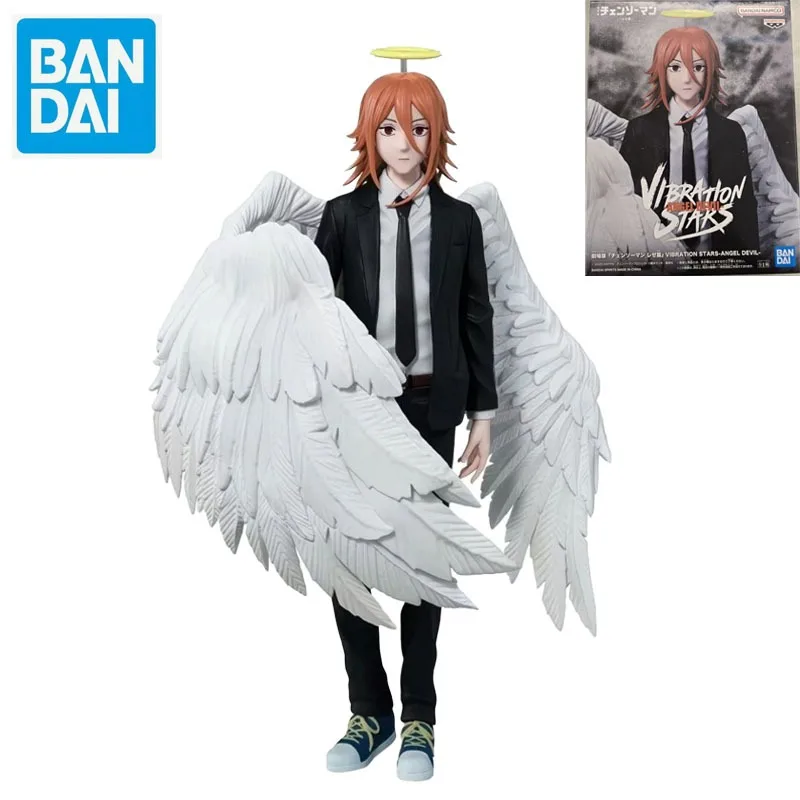 

В наличии Оригинальные фигурки BANPRESTO VIBRATION STARS CHAINSAW MAN Ангел-Дьявол 19 см, аниме-фигурки, игрушки, мультяшные игрушки, украшения