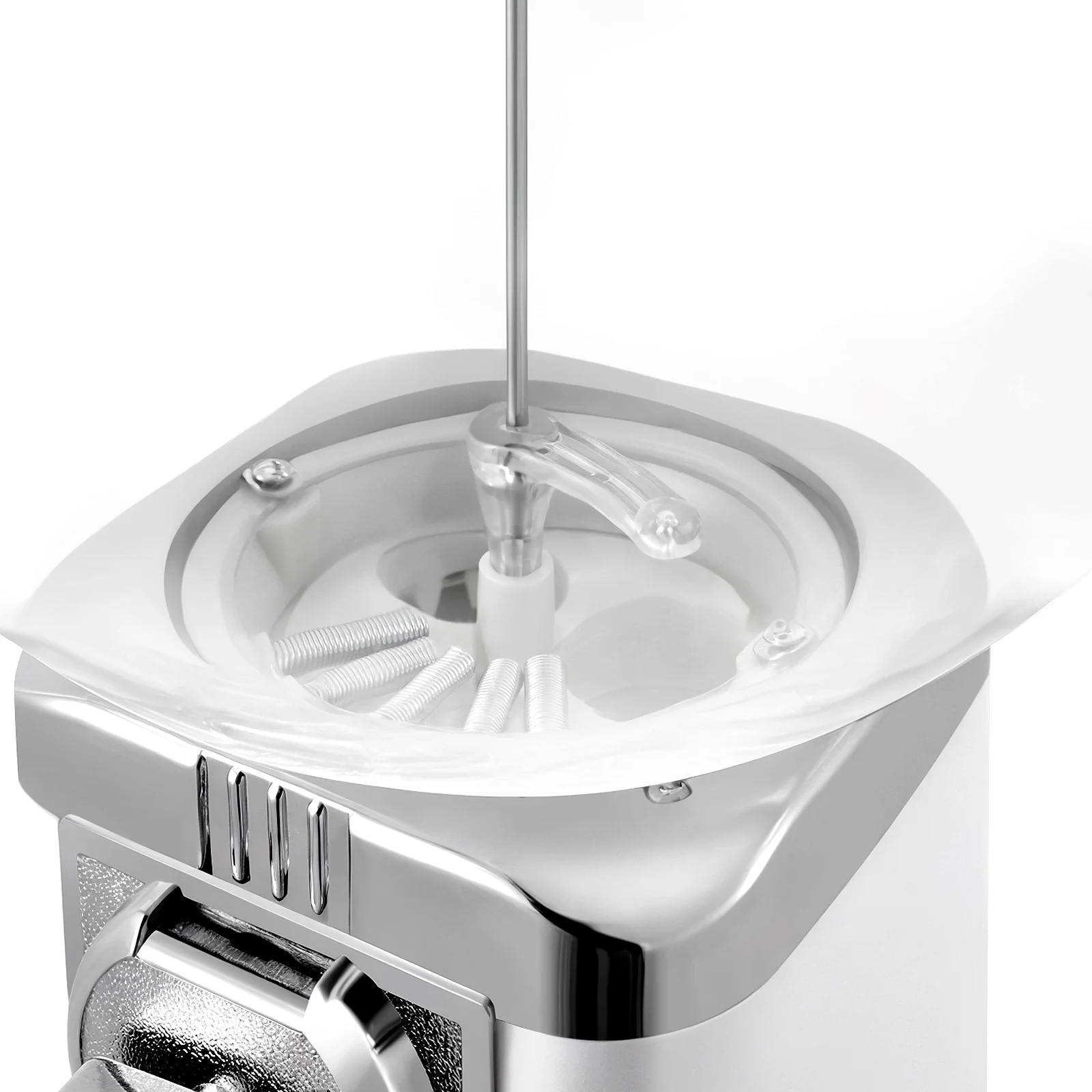 

Автомат для продажи монет номиналом 1 доллар, диспенсер для шариков Twister, белый диспенсер для шариков Twister для продажи небольших игрушек в капсулах