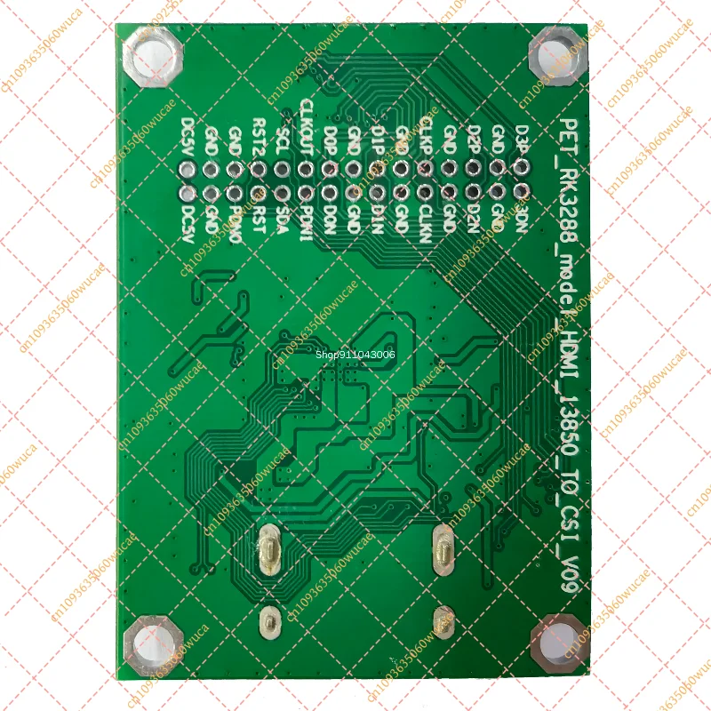 TC358743 HDMI to MIPI CSI-2 Bridge, 1080P@60fps 4-Lane Module for RK3288 Dev Board