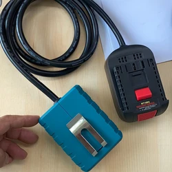 Battery Tool Extension Cord Battery Adapter For Makita For Bosch For Milwaukee For DeWlt 18V Battery Tool