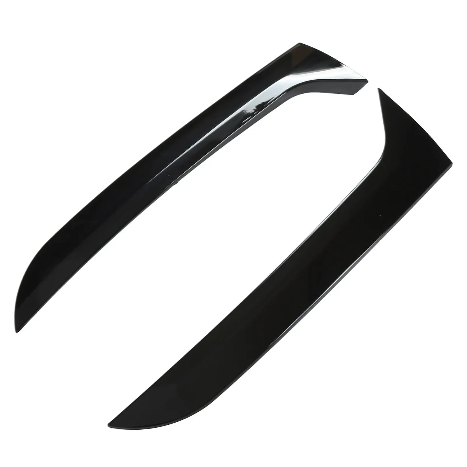 

Glossy Black Rear Window Side Canards - Stylish for car Exterior Wing Accessories