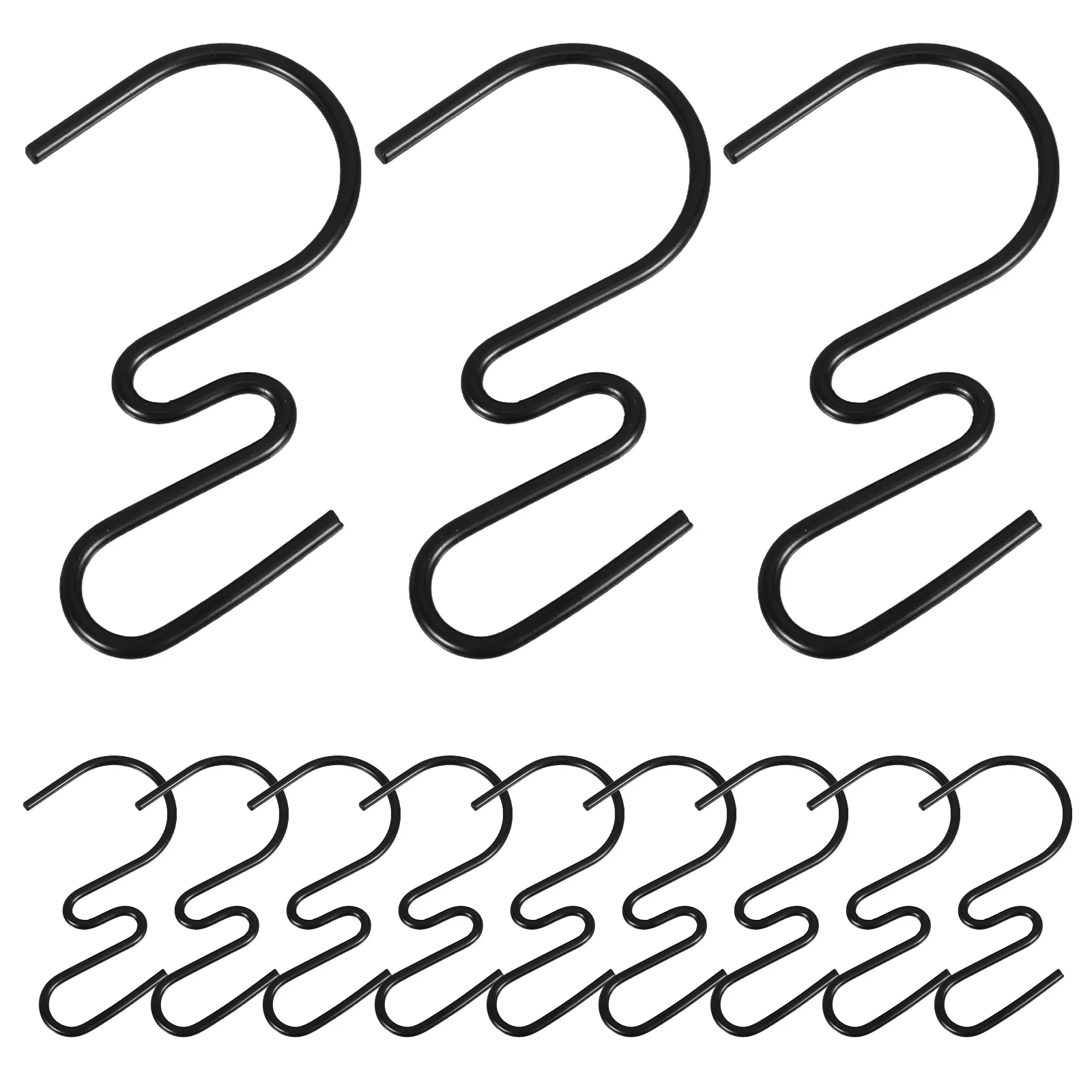 

20 Pcs Hooks Heavy Duty Metal Versatile Kitchen Bathroom Garage Camping RV Pots Oven Mitts Towels Pants