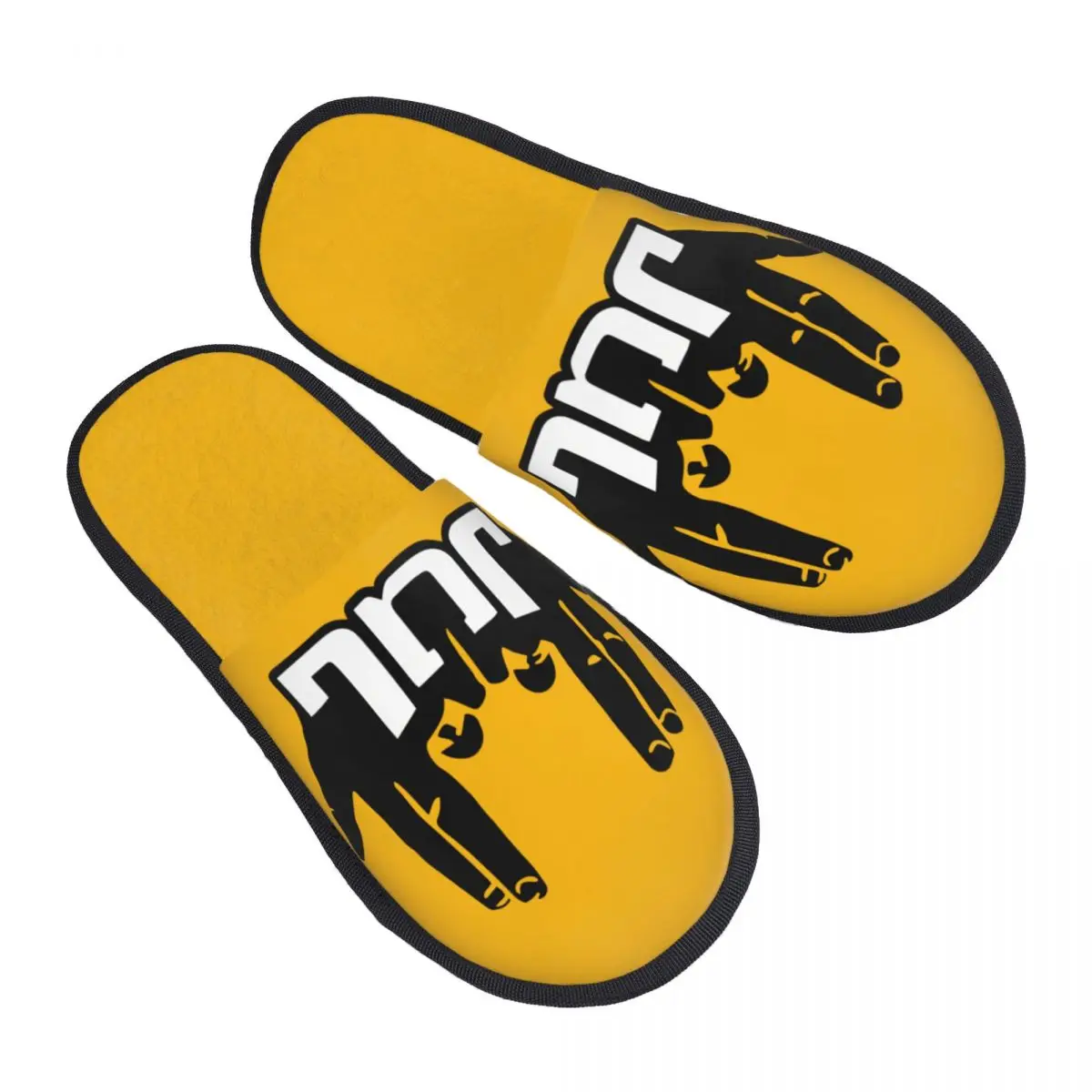 

Тапочки домашние женские из пены с эффектом памяти, уютные, теплые, нескользящие, с дизайном в стиле французского рэпера