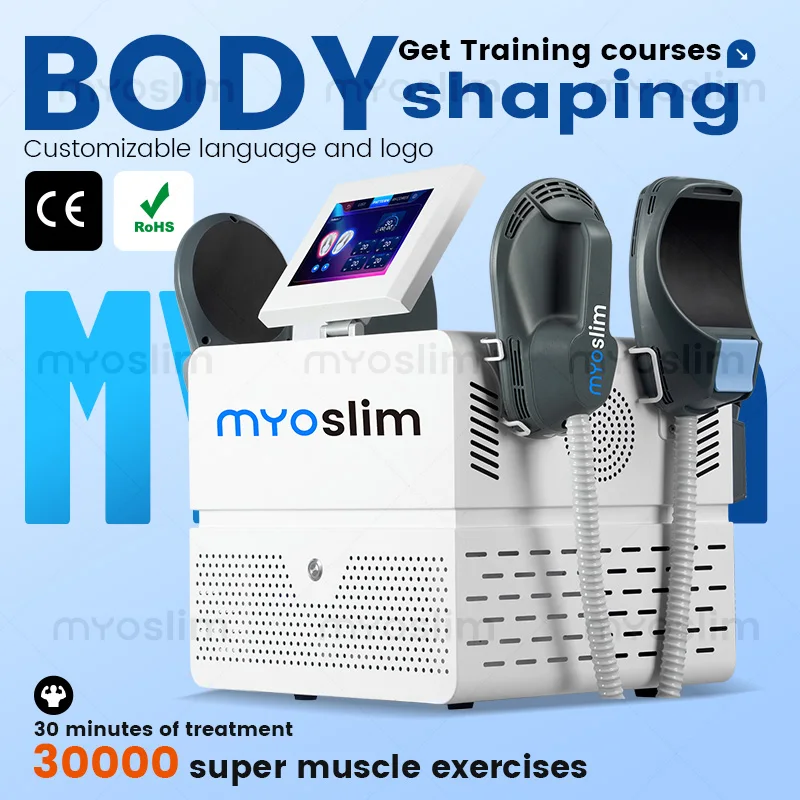 Myoslim المهنية EMS نحت الجسم NEO RF آلة EMS الجسم التخسيس 2025 HIEMT PRO تحفيز العضلات إزالة الدهون