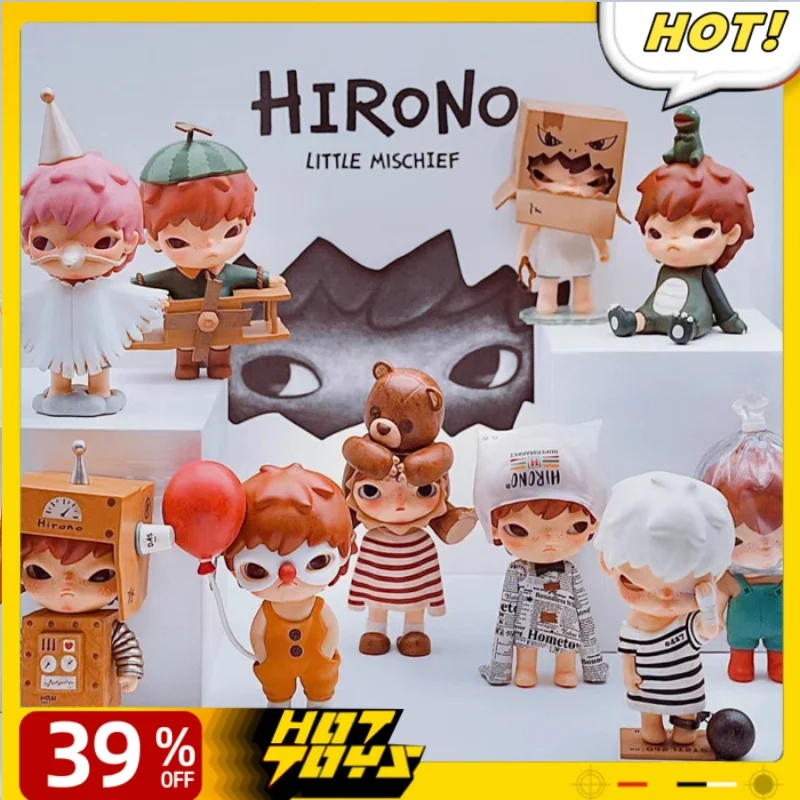 Hirono Little Mischief Series Blind Box Original Mystery Box Kawaii Anime Figure Doll Girls Kids Toy Model Statue Birthday Gift