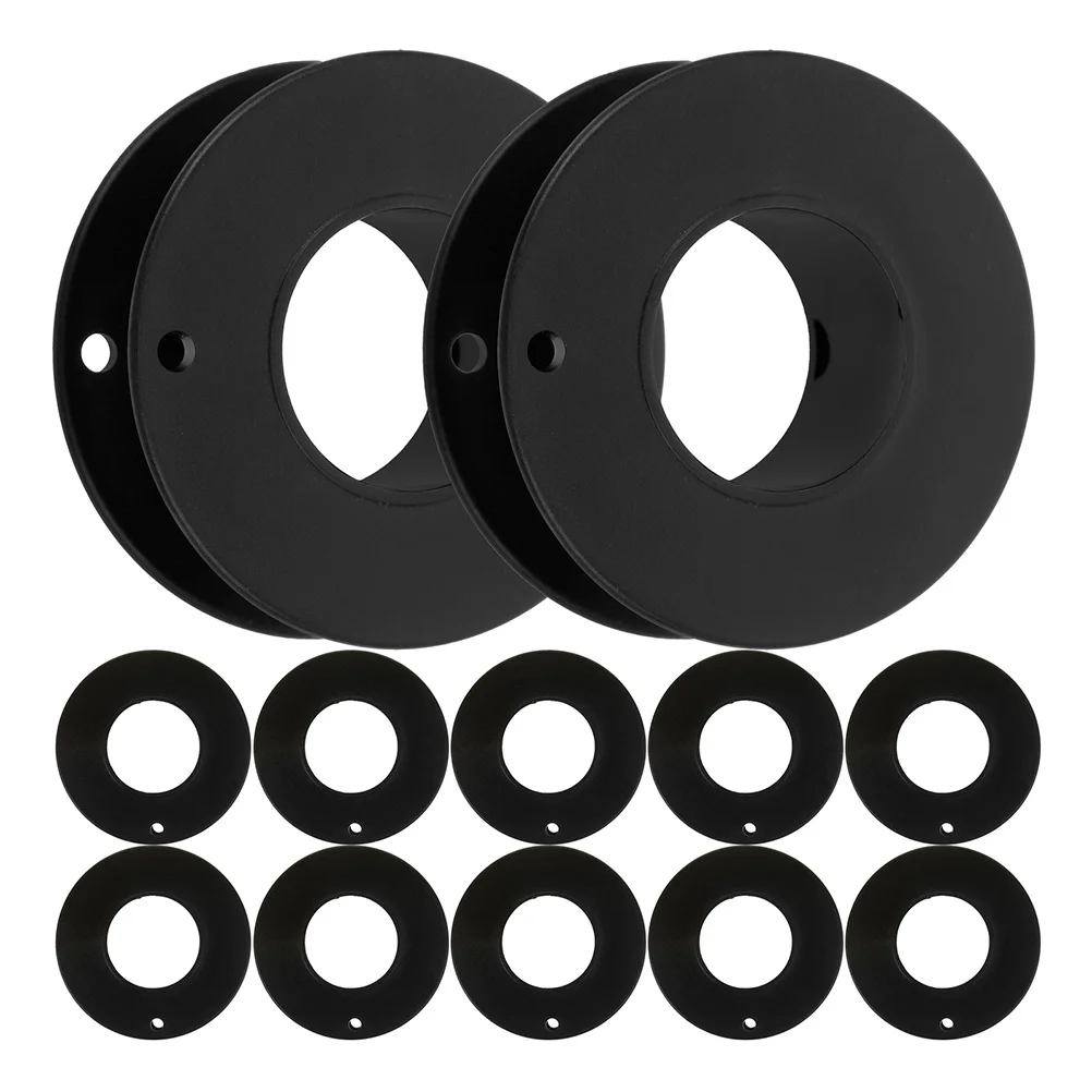 

20Pcs Plastic Wire Spools Bobbin Thread Organizer Empty Bobbins Portable Sewing Accessories Bobbin Winders Wire Spool