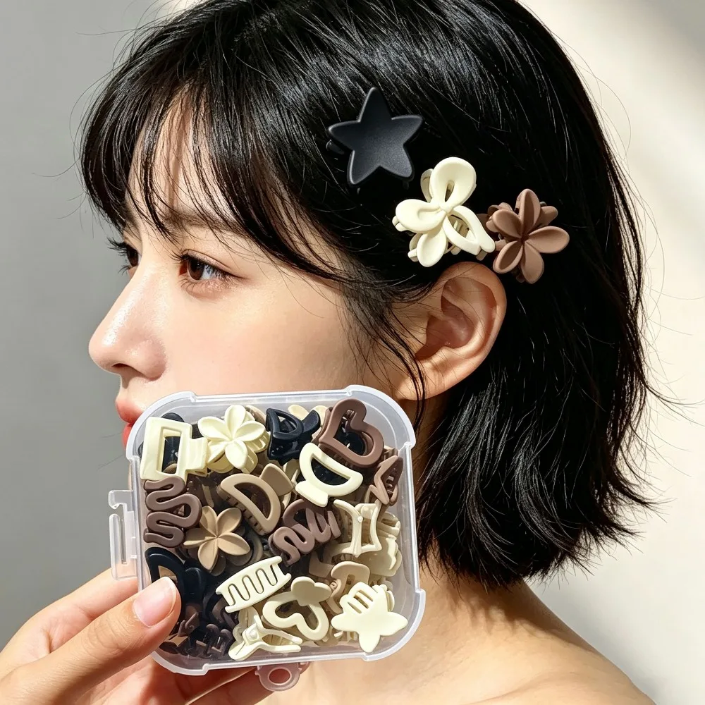 5 10 20 30Pcs Cute Beige Small Hair Clips Fashion Hair Barrettes for Girls Daily Party Travel Gifts