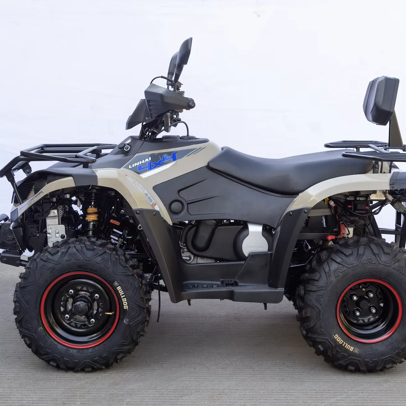 Factory Direct Supply LINHAI 2025 New 300-D 4x4 Off-Road ATV Automatic Shaft Drive Transmission 48v Voltage Gas Fuel 1000w 275cc