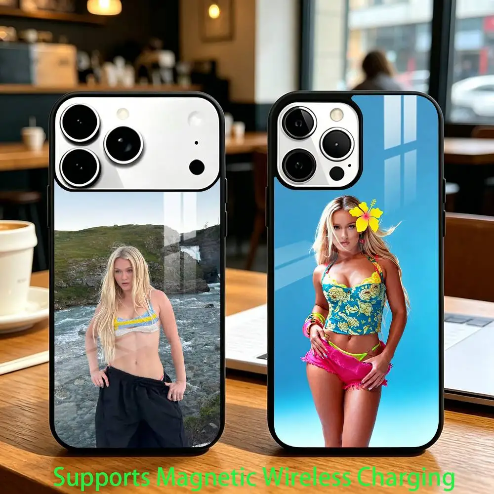 Zara Larsson Singer-Uncover Phone Case For iPhone17,16,15,14,13,12,11 Plus,Pro Compatible with magnetic wireless charging