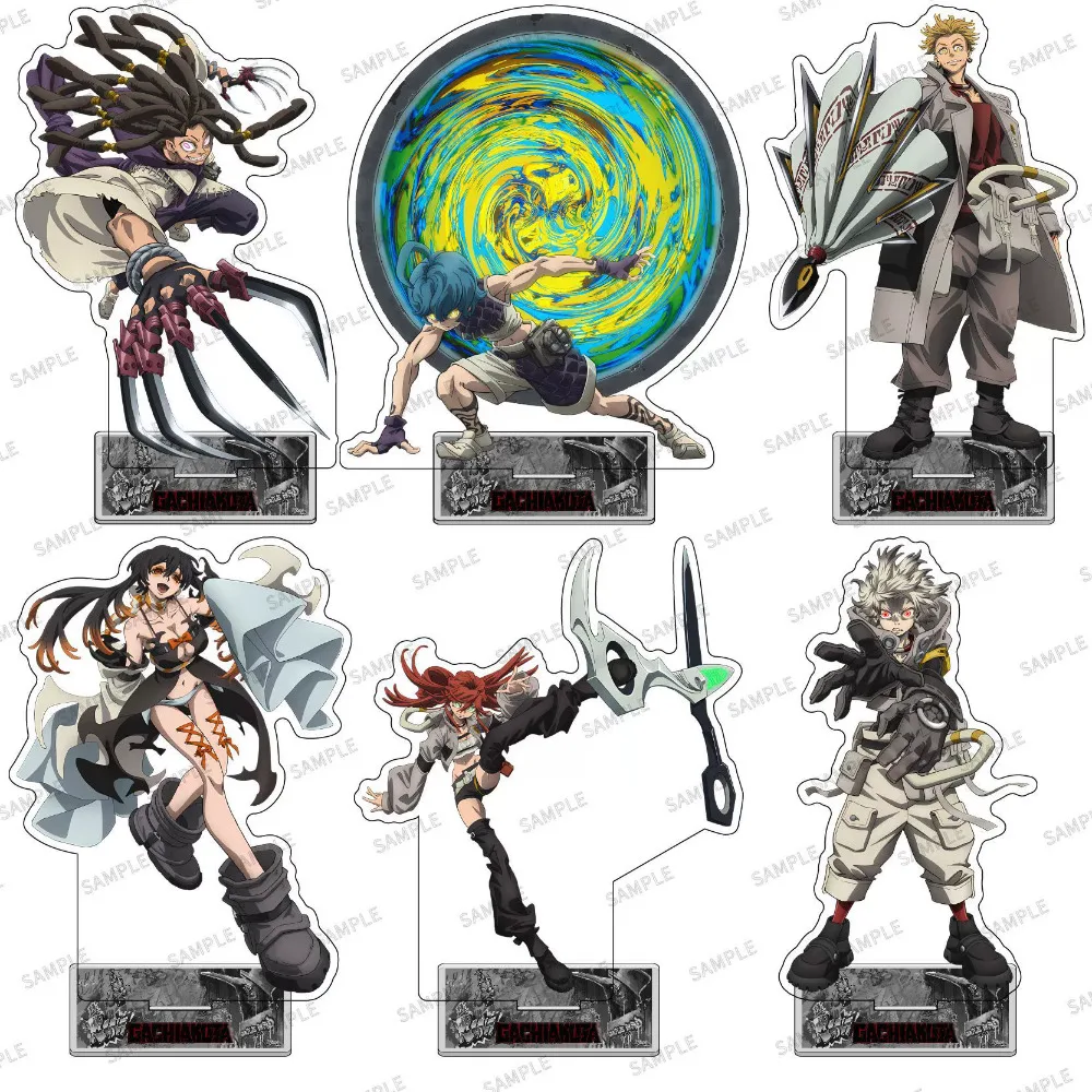 Anime Peripheral Action Figure Acrylic Stand Model Lu De En Ji Cartoon Standing Signboard Display Desktop Decoration Ornaments