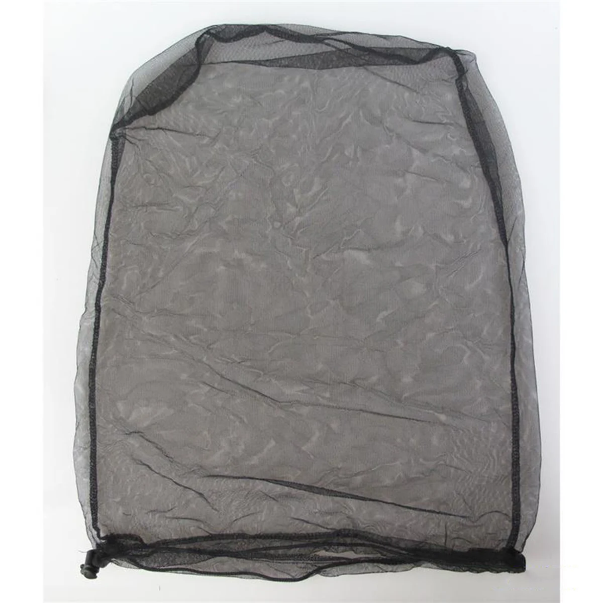

2 pcs Mosquito Head Net Lightweight Microfiber Mesh For Outdoor Camping Hiking Beekeeping Beekeeper Hood Black