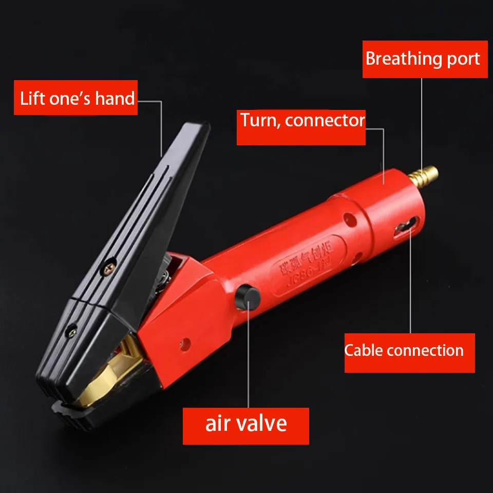 Carbon Rod Gun Qb-600aqb-800a Carbon Arc Gouging Gun Gouging Pliers Carbon Arc Gouging Torch Jg86-1 Gouging Carbon Rod