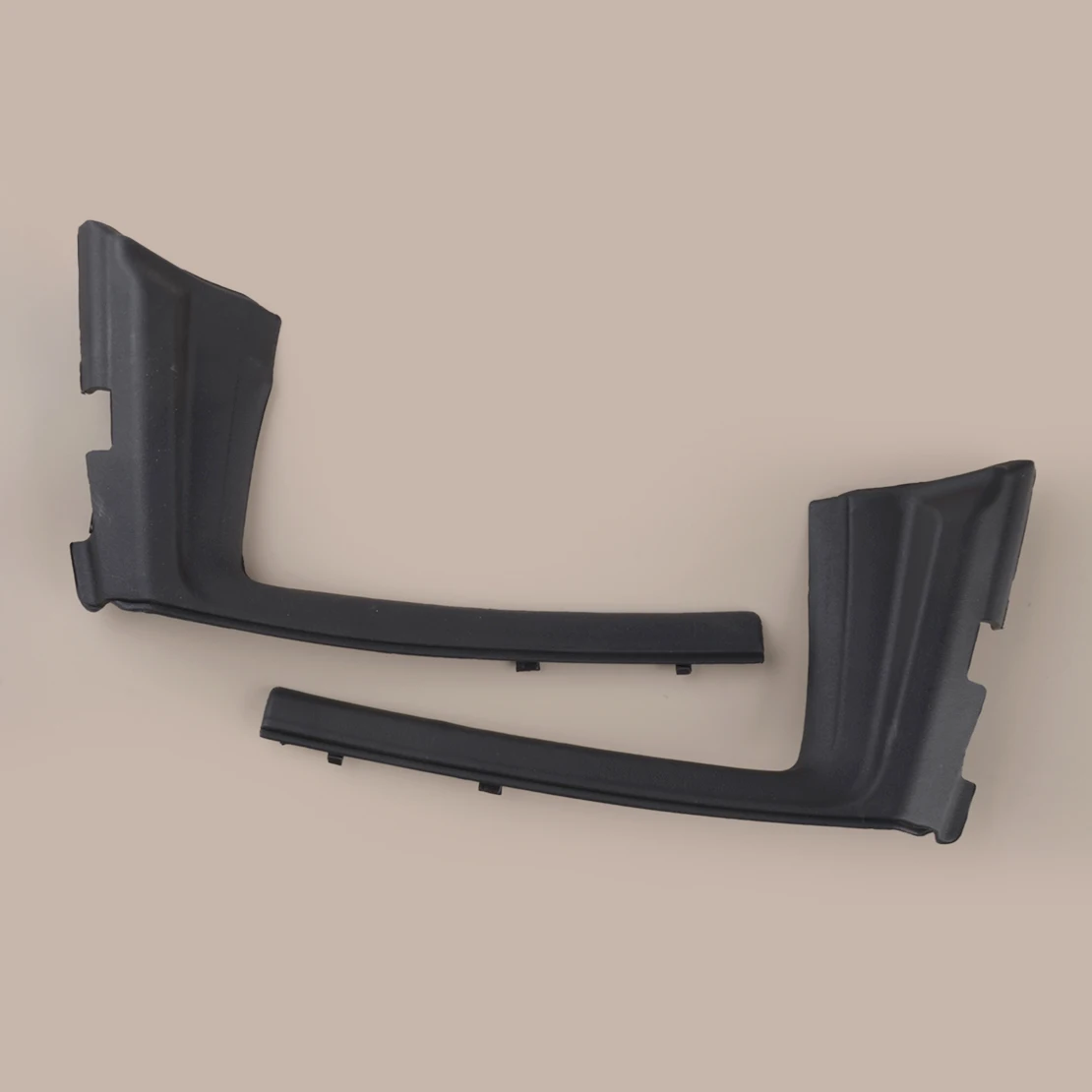 53867-52090 53866-52090 1 Pair Front Windshield Wiper Cowl Side Fender Trims Cover Fit for Toyota Yaris 2012 2013 2014 Black