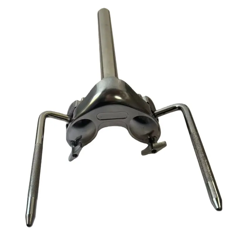 

A89E-Drum Set Accessory Stable Tom Drum Stand Holder Double Tom Holder For Tom Drum Drum Hardware