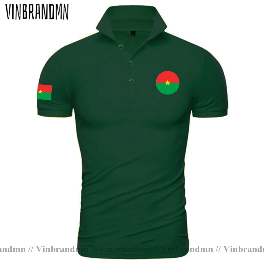 Armed Forces Burkina Faso BFA BF Brand New Casual Slim Fit Men Polo Shirts Sports jerseys golf tennis summer fashion streetwear