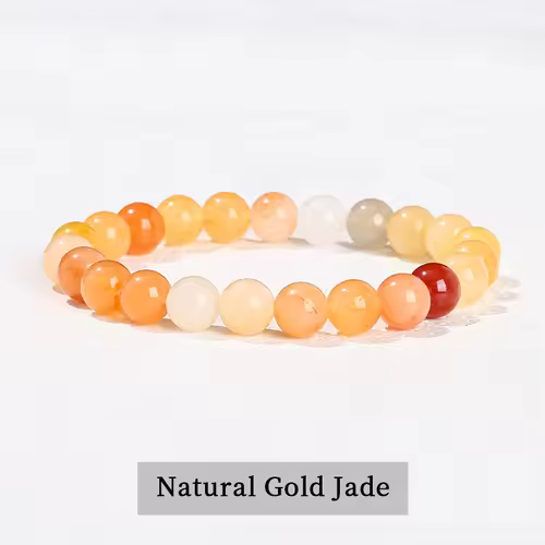 JD Natural Stone Beads Bracelet Amethyst Tiger Eye Crystal Quartz Agate Gem Beads Bangles Women Men Reiki Healling Jewelry Gift - Image 44