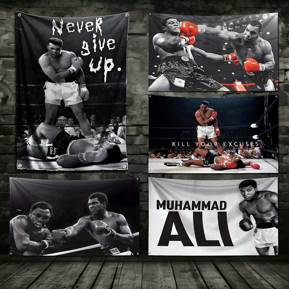 Home Gym Aesthetic - 3x5 Ft Gym Champion Of Boxing