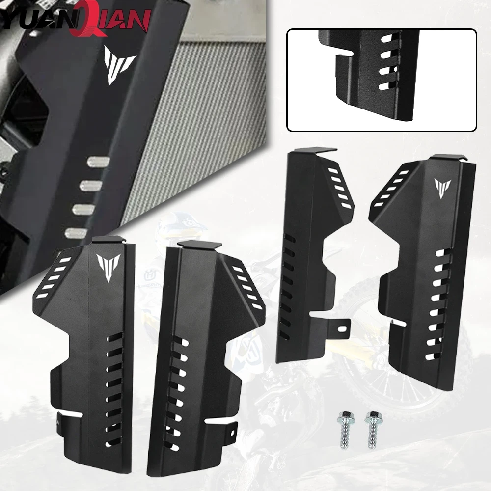 MT07 FZ07 Motorcycle Accessories Aluminum Radiator Side Cover Parts For Yamaha MT 07 FZ 07 MT-07 FZ-07 2013 2014 2015 2016 2017