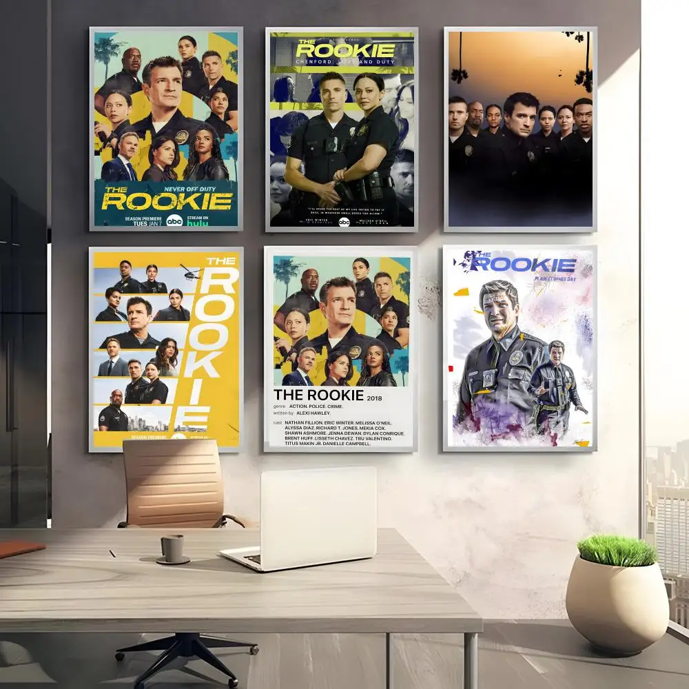 ملصق قماشي لفيلم R-Rookie للخط: مجاني للتجاعيد ومقاوم للماء ومتين لجميع الفضاء لتزيين الحائط