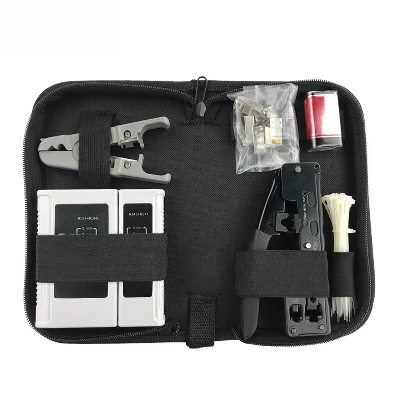 For Category 7 Mesh Pliers Set Cat.7 Crystal Head Combination, Kit