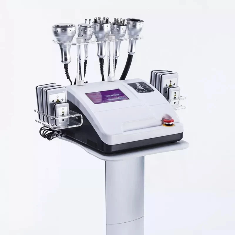 Portable Weight lose 40K Ultrasonic Lipolaser Cavitation Face Body Slimming Machine Vacuum Skin Tighten Beauty Device