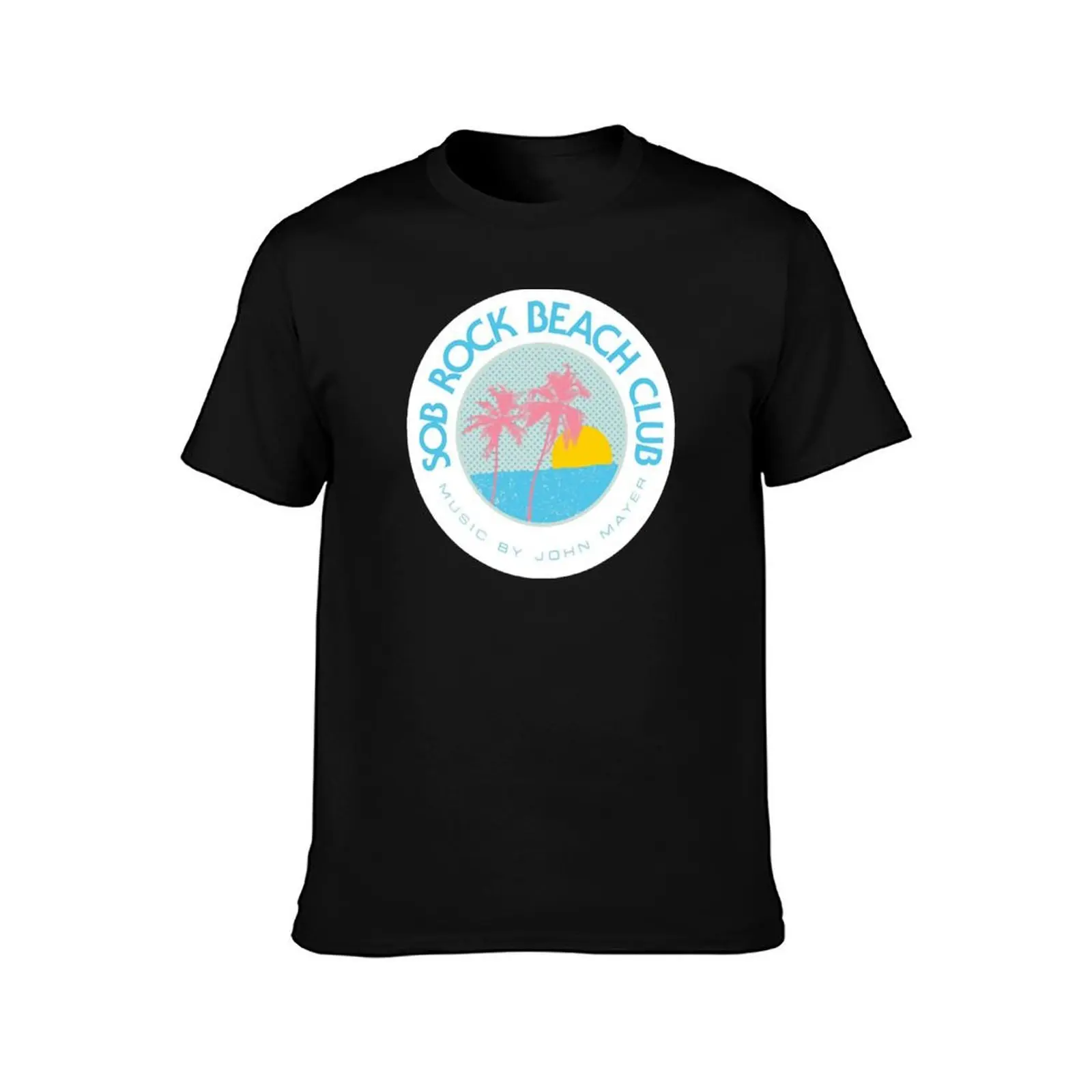 Sob-Rock-Beach Club T-Shirt oversized vintage T-shirts man tee shirts for men