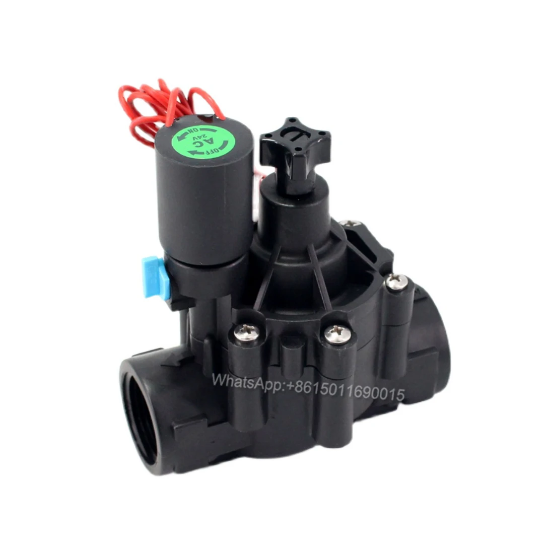 Irrigation Solenoid Valve Small Diameter Spray Drip Manual Switch Automatic With Flow Adjustment With External