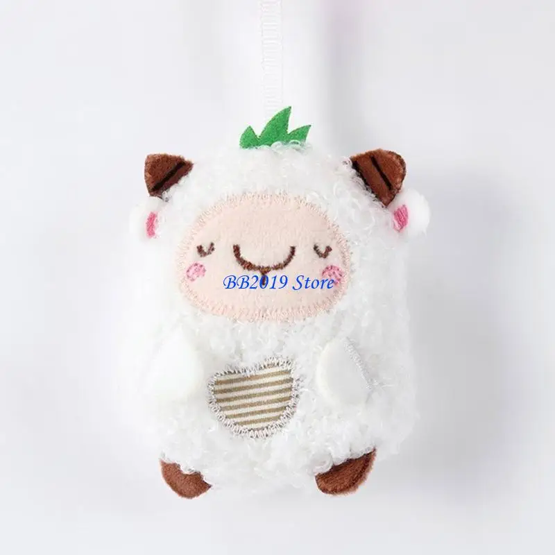 شماعة عربات الأطفال قابلة للتعديل Q0KB مع 3 حلقات تسنين ناعمة للعبة ورياح للنمو الحسي للأطفال الرضع بعمر 0+ أشهر #2