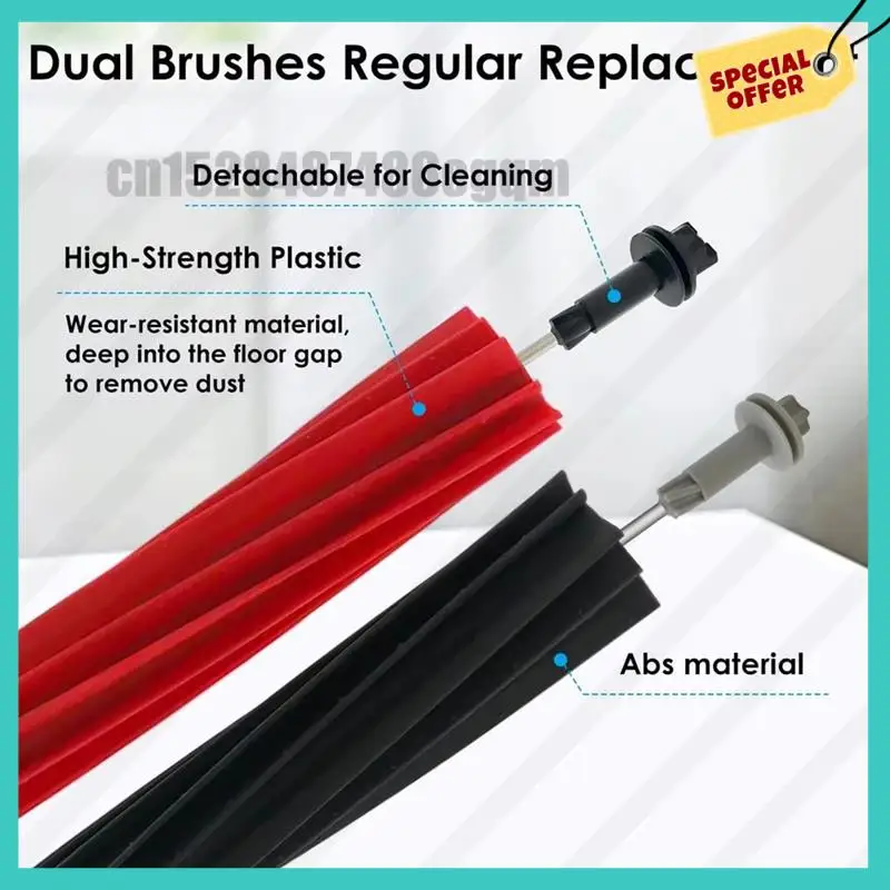 ABJZサイドブラシ、メインブラシ、Hepaフィルター、モップ、ダストバッグ交換用アクセサリー Roborock Q8 Max、Q8 Max+、Q5 Pro、Q5 Pro+、スペアパーツ