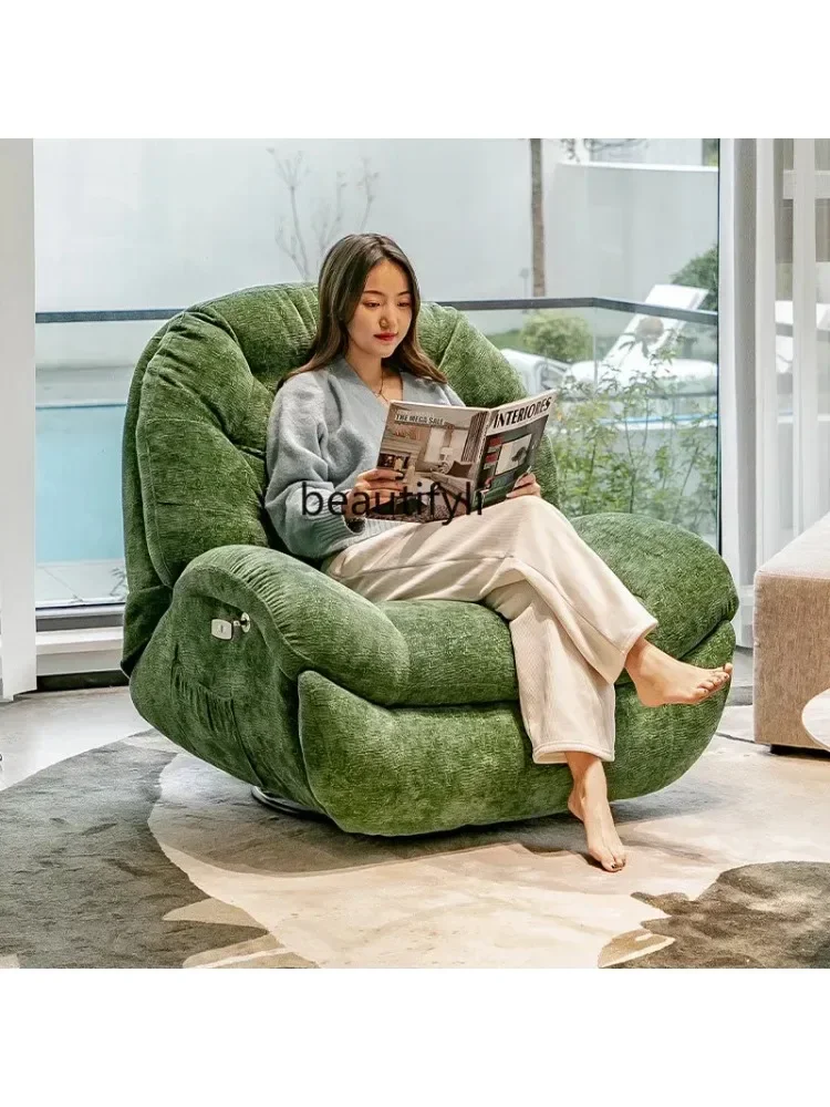 Electric Single Sofa Multifunctional Reclining and Sleeping Lazy Space First Class Rocking Chair