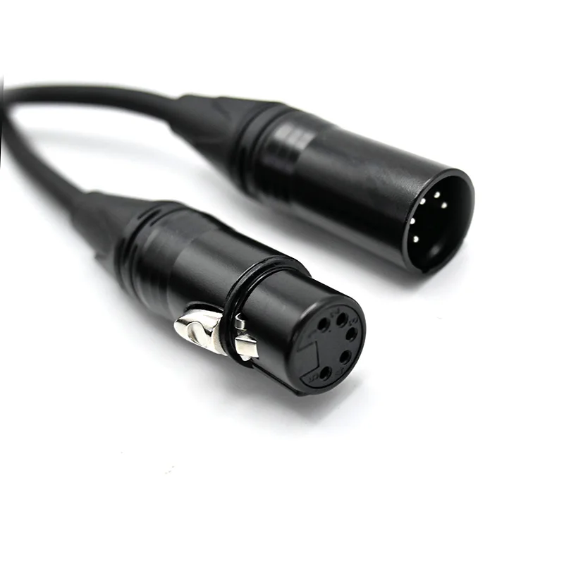1-30m DMX512 Signal Cable 5 Pin XLR 110 ohm 3 Core Shielded Wire for Lighting Controllers Stage Equipment