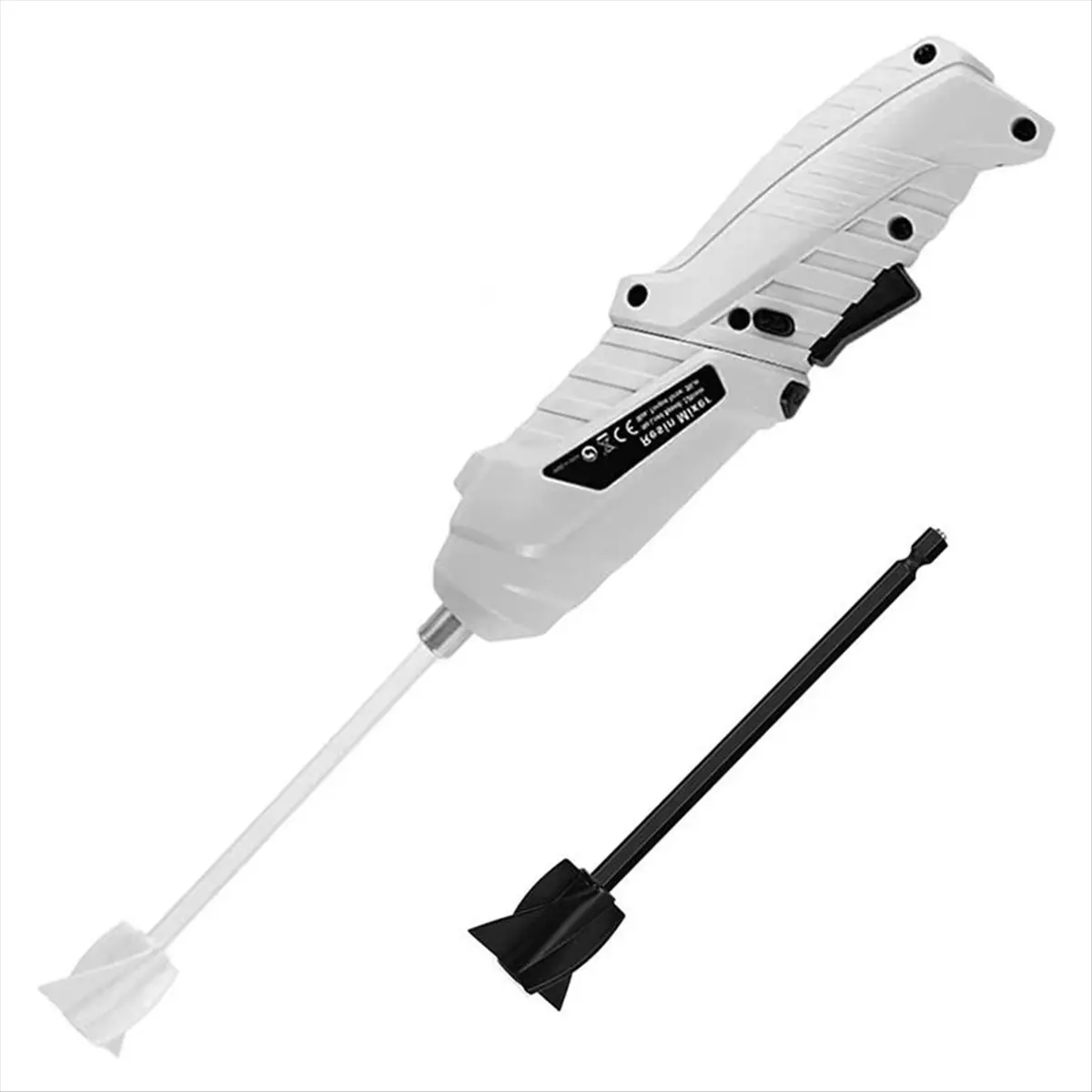 REST Resin Mixer Handheld Rechargeable Resin Mixer Electric for Epoxy Epoxy Resin Mixer with 2 Paddles Resin Stirrer
