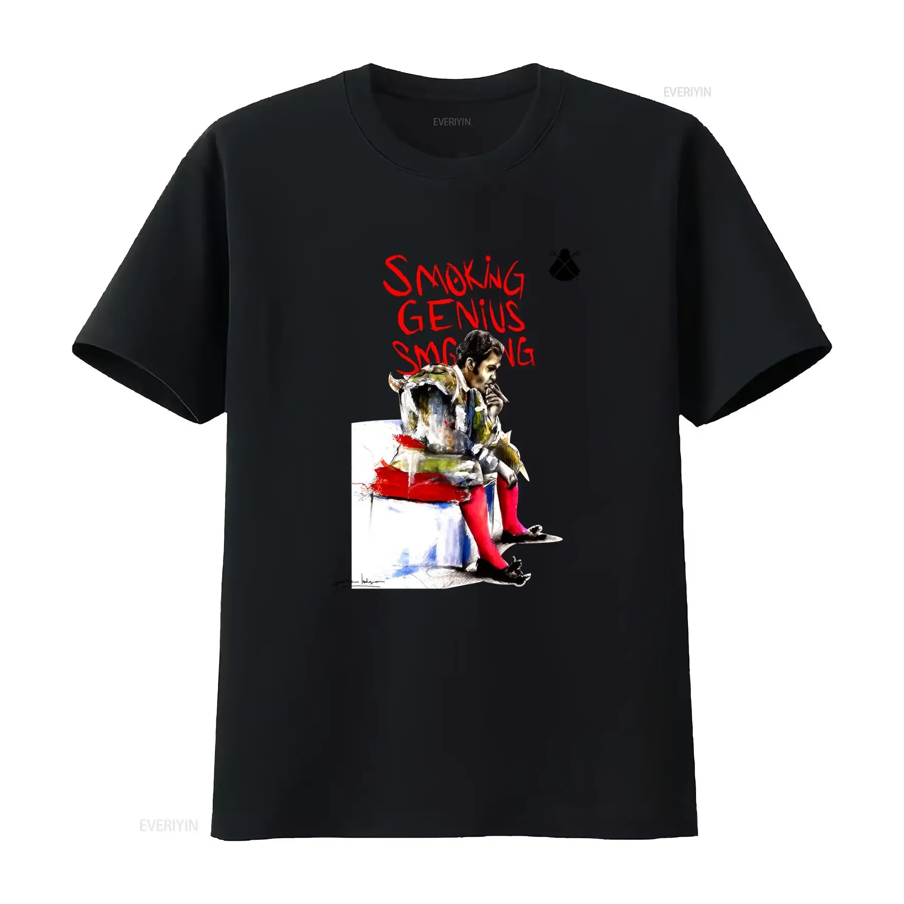 Camiseta de Torero Español para Hombres Estilo La Puebla Fumador Cuello Redondo Casual Ideal Eventos Corrida y Uso Diario homme