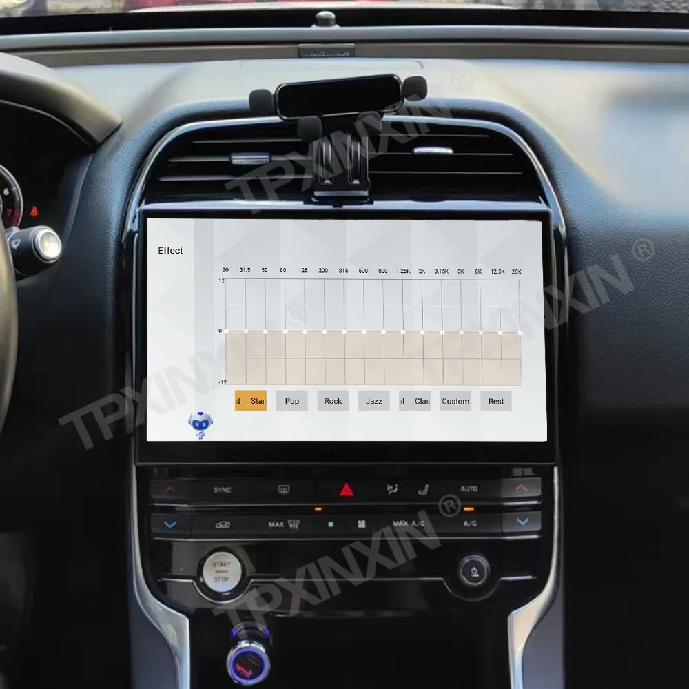 For Jaguar XE F-Pace 2016-2018 Android Car Radio Multimedia Video Wireless Carplay Autoradio Stereo GPS Navigation Head Unit view 5