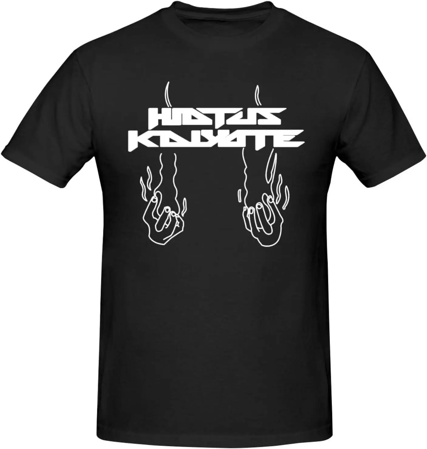 Футболка Hiatus Music Kaiyote Band, Мужская модная классическая Удобная футболка, летняя одежда с круглым вырезом и коротким рукавом